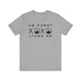 thumbnail image 2 of He First Loved Me Christian T-Shirt for Men and Women, Jesus XOXO Tee, Nails Thorn of Crowns Cross Shirt, Bible Tee, 2 of 48
