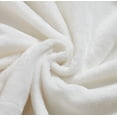thumbnail image 2 of Warm and Cozy Super Plush Flannel Fleece Sheet Set, White, Twin, 2 of 8