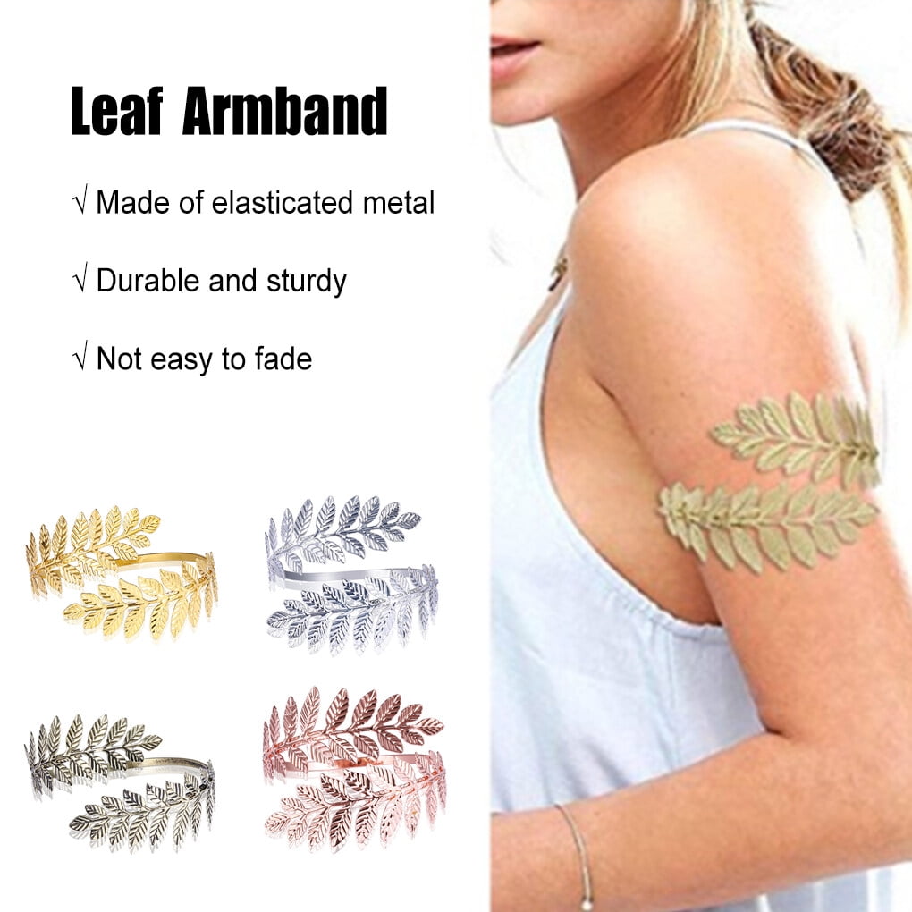 Toma Arm Cuff Simple Style Delicate Girl Fashion Accessory Upper Arms Cuffs  Bracelet Body Ornament Jewelry Adornment for Dress Decor Cyan color -  Walmart.com