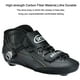 thumbnail image 4 of Patines de velocidad en línea para adultos para mujeres y hombres, patines de patinaje profesional, patines de carreras de alto rendimiento, unisex negro (Blackwhite, US 9/EU 42), 4 of 5
