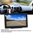 thumbnail image 4 of Système de Navigation GPS pour Voiture, Recherche par Code Postal, Historique des Routes Stockées, Navigateur GPS 7 Pouces, Alertes Vocales Automatiques, Écran Tactile Multilingue pour Camions, 4 of 7