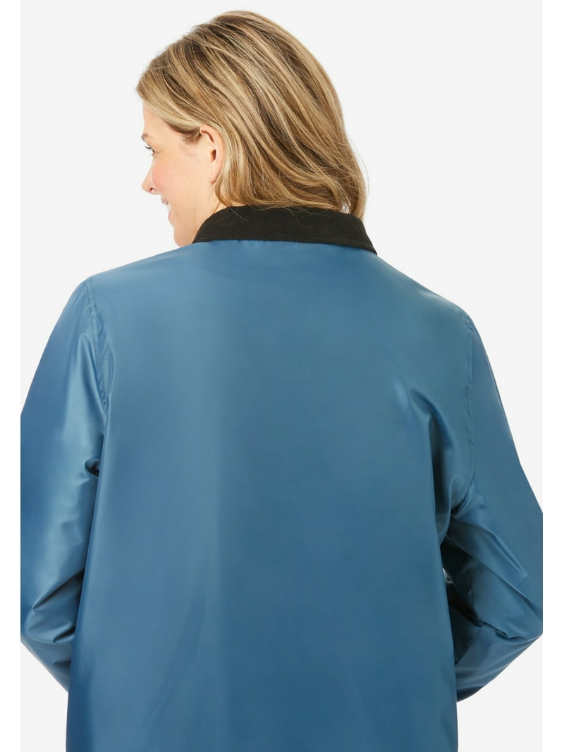 Totes Women‚Äôs Plus Size Raincoat, Three-Season Storm