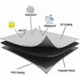 thumbnail image 2 of Fade-resistant, windproof Oxford fabric barbecue cover for Weber, Brinkmann and most barbecue shelves. 145 x 61 x 117 cm., 2 of 4