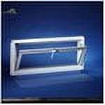 Duo-Corp. Competitor 31.875 In. W. x 19.5 In. H. White Vinyl Hopper Basement Window