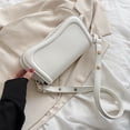 thumbnail image 2 of Bolso Tote Cuero Mujer Solapa Casual Sling Monedero, 2 of 9