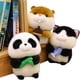 thumbnail image 2 of Juguete de peluche de Panda de bambú con forma de bola redonda súper lindo, animales de dibujos animados de peluche de alta calidad, muñeca de gato negro, juguetes de postre de hámster, 2 of 5