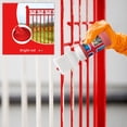 thumbnail image 4 of Water-Based Rust-Proof Metal Paint with Built-in Brush, Heavy Duty Anti-Rust Coating for Easy Application, Fast-Drying Protective Finish for Indoor Outdoor Metal Furniture Tools, Red, 4 of 5
