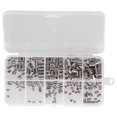 thumbnail image 1 of 220 Pcs Vis Sans Fin en Acier Inoxydable M3 à M8 Hexagonale Intérieure Outil de Joint Serré d'Extrémité pour Instrument Précis220pcs, 1 of 5