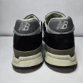 thumbnail image 4 of Men's Size 10 New Balance 998 NB Made In USA Black Silver Shoes Sneakers U998BL, 4 of 6