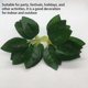 thumbnail image 5 of Injueey 50 piezas de hojas artificiales, hojas de simulación, decoración DIY para fiestas, fiestas falsas, decoración de festivales, adornos, Flores artificiales Injueey HA068343-01, 5 of 6