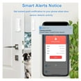 thumbnail image 4 of Tuya Zigbee Smart Door Sensor Window Sensor Door Magnetic Alarm Detector Magnetic Sensor Work With Alexa ,Consistent Performance, 4 of 6