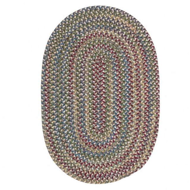 Colonial Mills WY09R096X132 Tapis Ovale 8 x 11 Pi., Gris