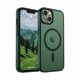 thumbnail image 1 of Chenchen Magnetic for iPhone 14 Case & iPhone 13 Case (Compatible with MagSafe)(Military Grade Drop Protection) Slim Translucent Matte Shockproof Phone Cover,Forest Green, 1 of 1