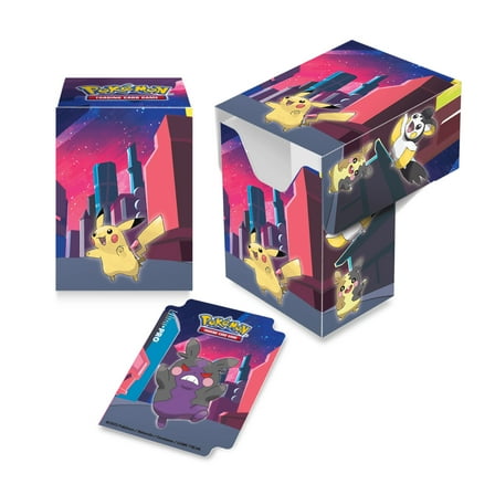 Ultra PRO Pokemon Gallery Series Shimmering Skyline Full-View Deck Box  Pikachu