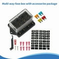 thumbnail image 5 of 4-12 Way Fuses Box for Standard Fuses Holder Block 32V 20A Car Boats, 5 of 13