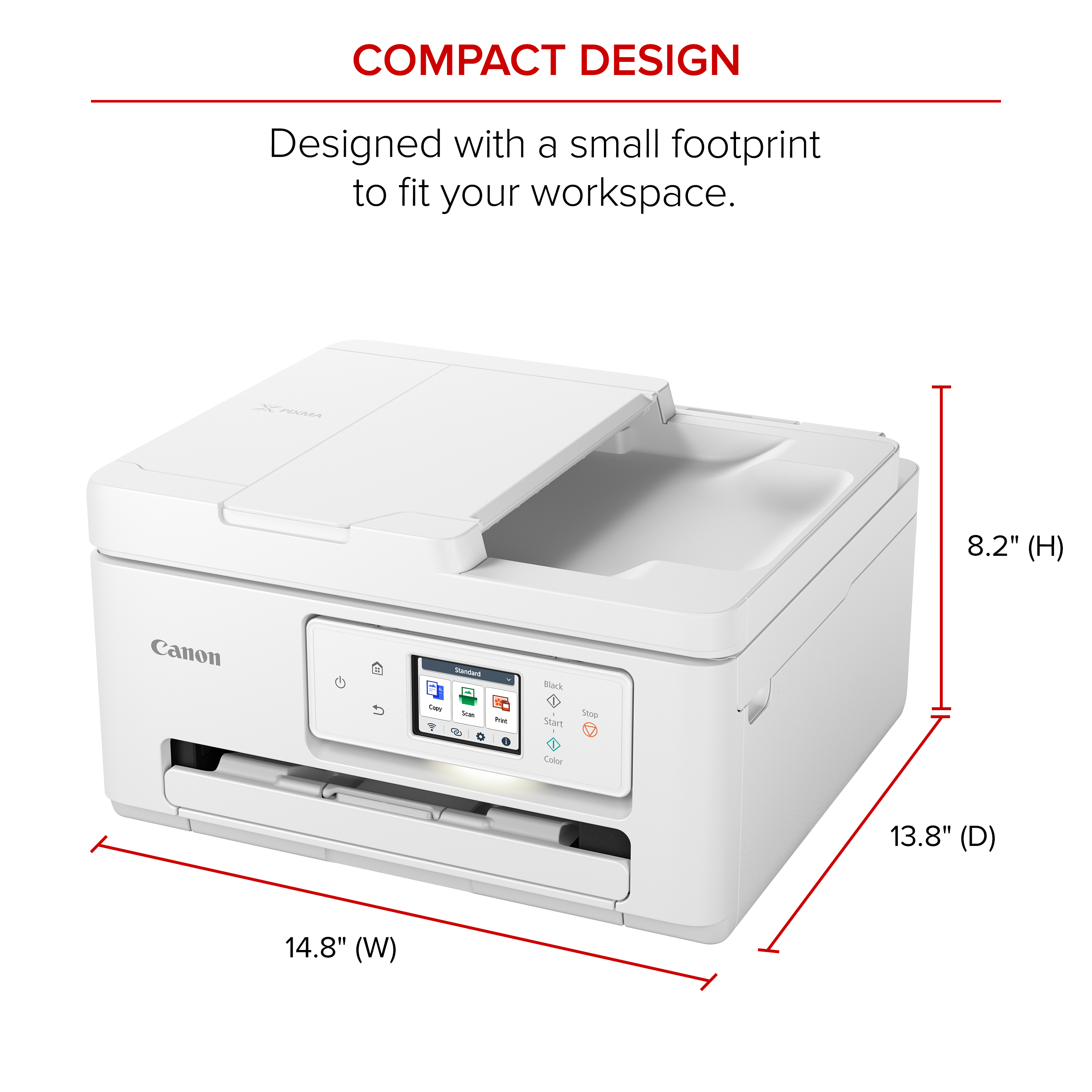 Canon PIXMA TR7820 Wireless All-in-One Inkjet Printer photo 8