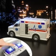 thumbnail image 4 of Vehículo de juguete TEMI Emergency, paquete de 4 unidades para niños de 3 a 8 años con luz, 4 of 8