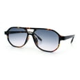 thumbnail image 5 of Boho Thin Plastic Racer Retro Color Hipster Fashion Sunglasses Tortoise - Smoke, 5 of 8