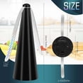 thumbnail image 5 of 2pc Mosquito Repellent Fan, Black, for Home, Dining, Picnic BBQ - Keeps Flies Insects Away from Food, 5 of 5