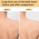 thumbnail image 4 of Depurador de espalda exfoliante extra largo, 25x100 cm Depurador de espalda corporal mágico para ducha, Arandela de espalda para ducha, Paño de baño Toallita para limpieza y masaje corporal, 4 of 5