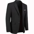 thumbnail image 5 of USNSM (XL-5XL) Plus Size Mens Blazer Casual Sport Coats for Men Slim Fit Two Button Pocket Lightweight Suit Jacket for Business Wedding Prom Black XXXL, 5 of 7