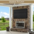 thumbnail image 2 of IC ICLOVER 48"-50" Outdoor TV Cover LED Flat Screen Protector - with Zippers on Both Sides and Bottom - 600D Weatherproof Weather Dust Resistant Television Protector- Cover Size 46.5"L x29.5"H x4.5"W, 2 of 9