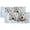Style-4, variant on Polar Bear Valance Curtain Nautical Ocean Theme Winter Wildlife Rod Pocket Decoration Window Valance Curtains 54x18inch(2Pcs)
