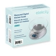 thumbnail image 2 of Etekcity Food Kitchen Scale With Bowl, Digital Ounces and Grams for Cooking, Baking, Meal Prep, Dieting, and Weight Loss, 11lb/5kg, Backlit Display, 2 of 3