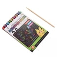 thumbnail image 1 of 2 Cuadernos De Papel Para Rascar, Regalo Creativo Con Bolígrafo, Pintar Y , Juego De Juguete Para Niños, Verde, 1 of 7
