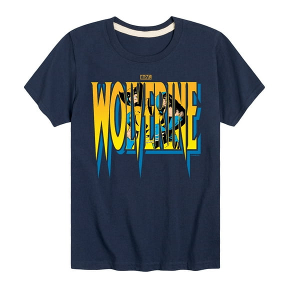Marvel Wolverine - Logo - Toddler and Youth Short Sleeve Graphic T-Shirt