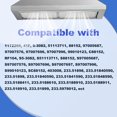 thumbnail image 4 of 97007696 Range Hood Filter, 10.5 x 8.75 Inch 41F, 97005687 Aluminum Grease Mesh Charcoal Carbon Combo Hood Filter Replacement for Broan Nutone Range Hood, Filters for Ductless Stove & Hood Vent (1 PK), 4 of 6