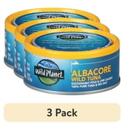 (3 pack) Wild Planet Albacore Wild Tuna 5 oz