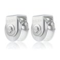 thumbnail image 1 of LAICAIW Pulley Block U Type Single Wheel Pulley Roller 304 Stainless Steel Loading 771lb/350kg 360 Degree Rotation Grooved Wheel (2), 1 of 7