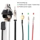 thumbnail image 1 of Antena Telescópica Automática de Energía Eléctrica Antenas Exteriores para Vehículos 12V Universal Impermeable para Coche SUV Radio AM FM, 1 of 5
