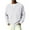 White, variant on OIOLOYJM Mens Polo Shirts Casual Button Solid Color Golf Shirt Regular Fit Long Sleeve T Shirt Stylish Work Crew Neck Tops Ginger L