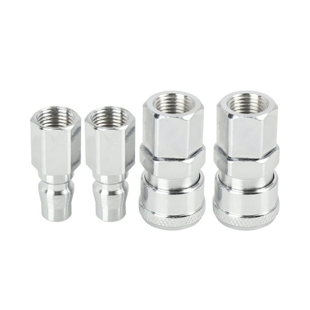 2 Sets Car Air Quick Connector SF20 PF20 Hose Fitting Adapter Kit for 1