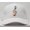 White, variant on Cool Rhythm II Premium Cotton Adult Unisex Embroidered Music Symbol Adjustable Baseball Cap-Black