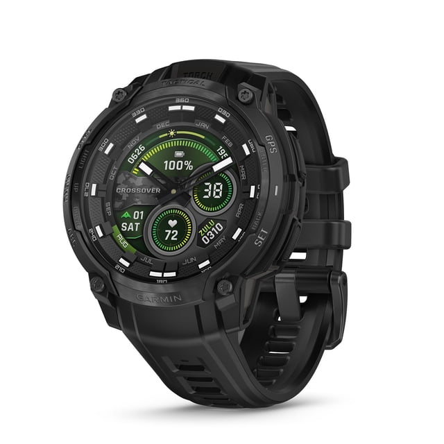 Smartwatch Garmin Instinct Crossover AMOLED Tactical Black