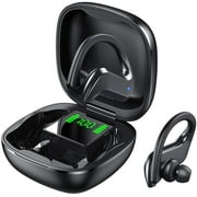 Wireless Earbuds for Samsung, Apple, Waterproof Bluetooth 5.0 Headset, TWS Ear Hook Earbuds, Sports Headphones
