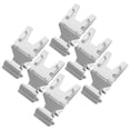 thumbnail image 4 of 6pcs Sign Clips For Display Metal Label Clips Ad Folder Sign Holder On Shelf Price Tag Clips Menu Clips For Supermarket, 4 of 9