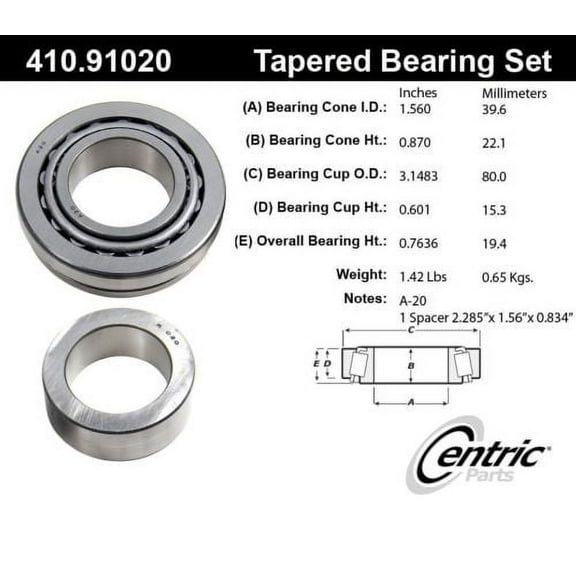 ered Bearing Fits select: 1976-1986 FORD F150, 1970-1972 FORD F100