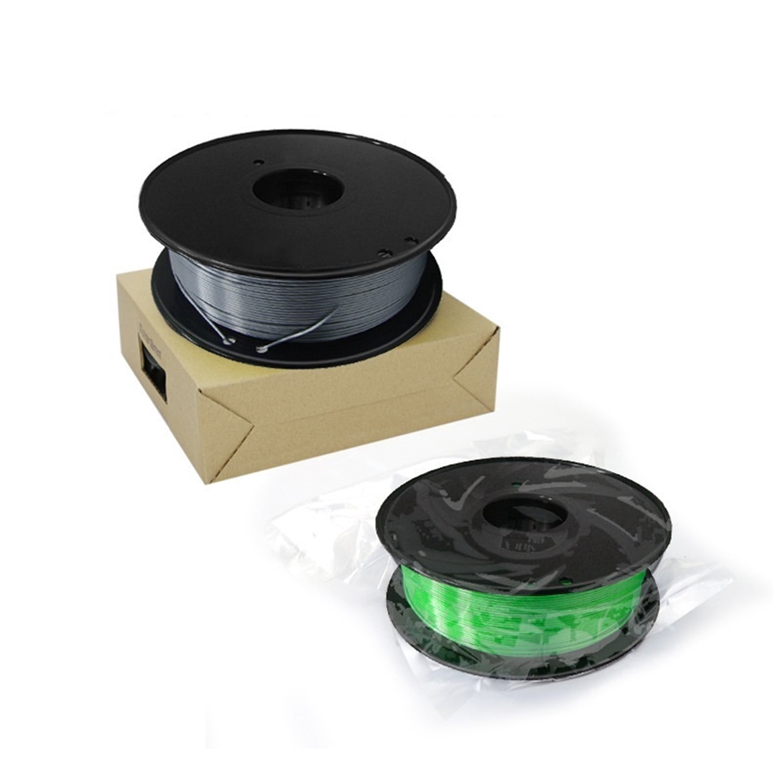 Silk 3D Printer Filament PLA Filament 1.75mm 3D Printing Materials Multicolor Dimensional Accuracy +/- 0.02 mm, 1kg Spool