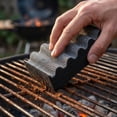 thumbnail image 6 of Grill Cleaning Sponge – Heavy Duty Scouring Pad for BBQ Grates,Oven Racks and Kitchenware,Mesh Scrubber for Rust Removal and Baked-On Food,Barbecue Net Cleaning Tool 2PCS, 6 of 9