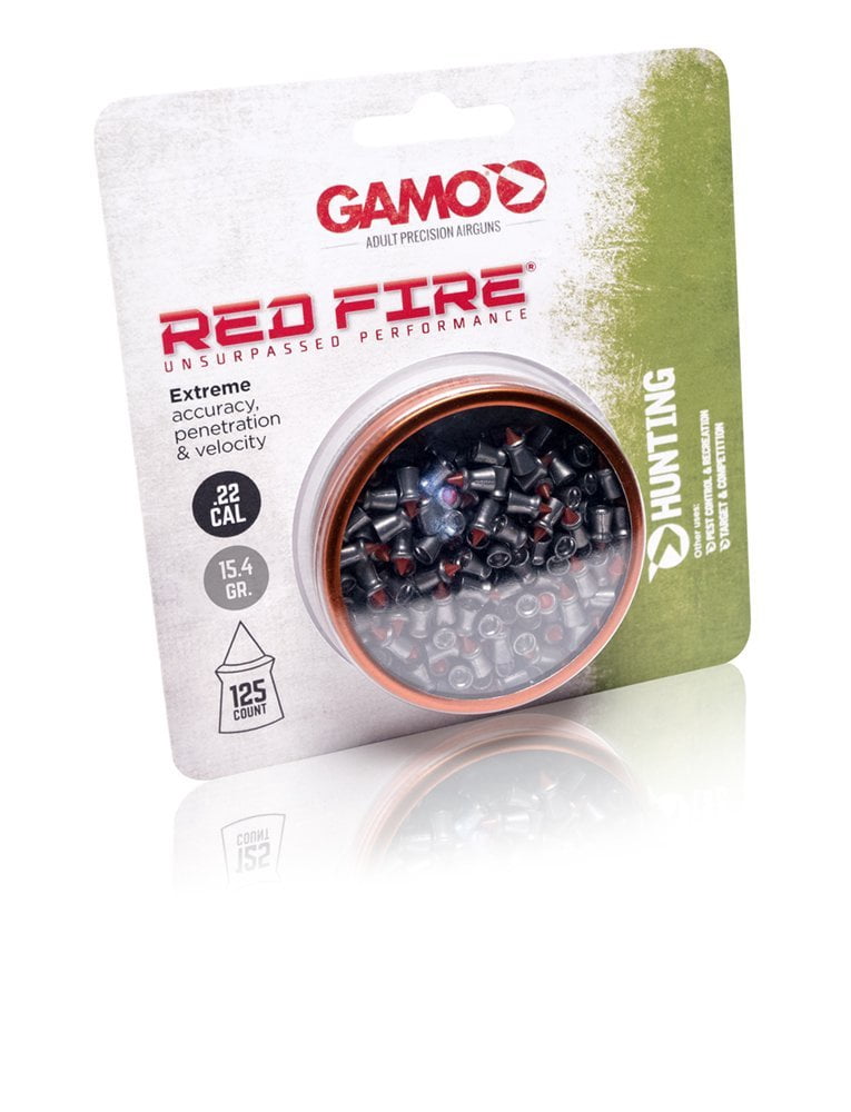 Gamo Red Fire .22 Cal. 125 Count Pointed Pellet Ammunition