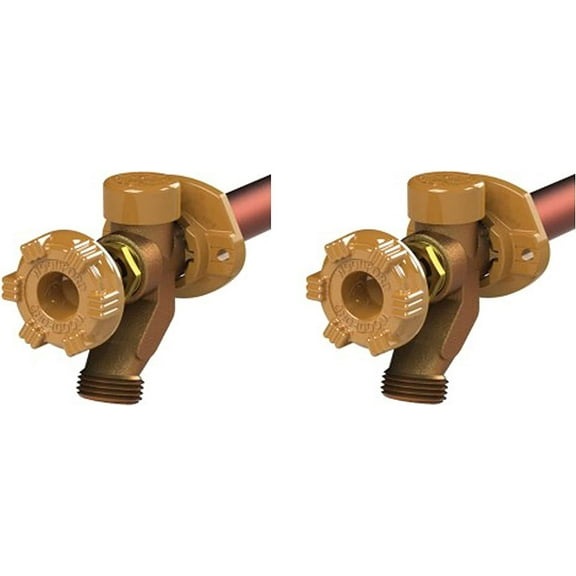 Woodford 17CP-8-MH Model 17 Wall Faucet, 8-Inch, CP Inlet, Metal Handle 2