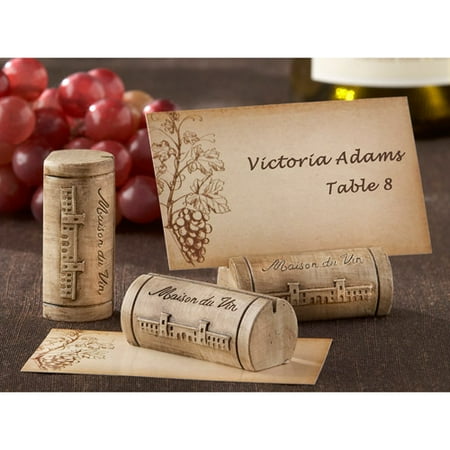 Maison Du Vin Wine Cork Place Card Holder