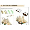 thumbnail image 3 of Portugal Sagres II Sail Training Ship Paper Model Set DIY Kit for Nautical Collectors and Enthusiasts, 3 of 10