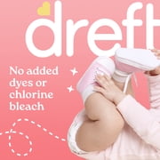 Dreft Liquid Laundry Detergent for Babies, Tackles 100% of Common Baby Stains, 105 fl oz, 80 Loads