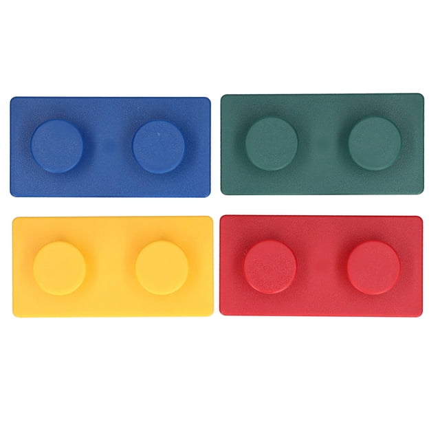 Gancho para ropa 4 Ganchos de pared ABS BuyWeek Gancho adhesivo Gancho sin costuras
