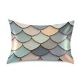 thumbnail image 7 of Yayeee Pillowcase Queen Size Set of 2 Satin Wrinkle Resistant Pillow Case, Green Art Pattern, 7 of 7